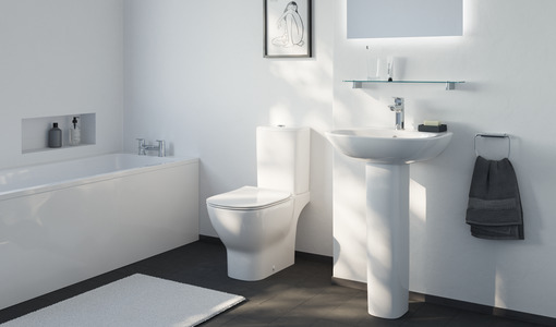 Sedile Per WC, Tavoletta WC Con Chiusura Ammortizzata, Quadrato Copriwater  Ideal Standard Conca, Tavoletta WC Ideal Standard, 35X46 Cm, Bianco,06B